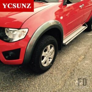 6 インチフェンダーフレア ABS ホイールアーチ三菱 L200 トライトン 2006-14 スタイリング