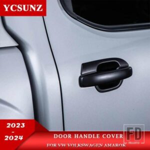 ABS ドアハンドルカバープロテクター VW フォルクスワーゲン AMAROK 2023 2024 ダブルキャビンカーアクセサリー
