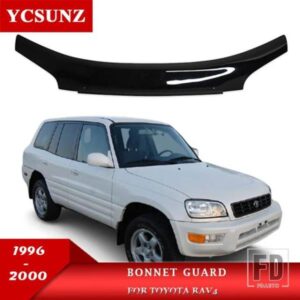 ABS フロントバグシールドフードディフレクタートヨタ RAV4 RAV-4 1996-00 ボンネットガードカーアクセサリー YCSUNZ