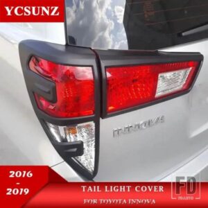 ABS テールライトカバートヨタ INNOVA 2016-19 リアランプフード車外装アクセサリー