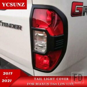 ABS テールライトカバー MAXUS T60 LDV UTE 2017-21 アクセサリーピックアップ外装部品リアランプフードカバー