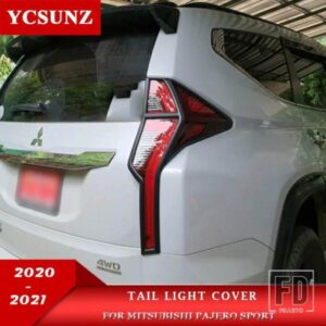 2020-2022 ABS テールライトカバーアクセサリー三菱パジェロスポーツ 2020 2021 2022 モンテロスポーツリアランプ部品 YCSUNZ