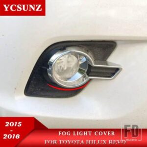 ABS フォグランプリムトヨタハイラックス REVO 2015-18 アクセサリークロームフォグランプフードカバーピックアップトラック YCSUNZ