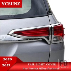 ABS テールライトカバートヨタハイラックスフォーチュナー SW4 2020 2021 2022 リアランプカバーカーアクセサリー部品 YCSUNZ