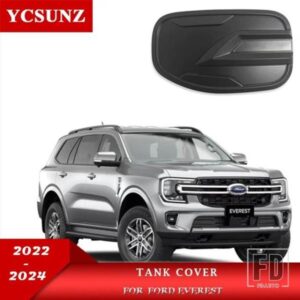 ABS ガスタンクカバーマットブラックフォードエベレスト 2022 2023 カーアクセサリー YCSUNZ