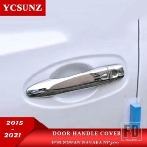 ABS ドアハンドルカバー日産ナバラ NP300 2015 2016 2017 2019-22 日産フロンティア 2016 車外装部品