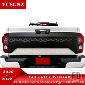 テールゲートナッジアッパーカバー日産ナバラ NP300 2020 2021 2022 4WD フロンティアダブルキャブテールゲートパネル外装部品