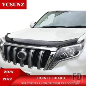 ボンネットガードトヨタランドクルーザープラド FJ150 2014-16 フロントバグシールドプロテクターカーアクセサリー