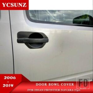 ABS ドアハンドルインサートアクセサリー日産フロンティアナバラ D40 2006-13 ダブルキャビン