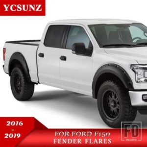 ホイールアーチマッドガードフェンダーフレアフォード F150 2015-19 アクセサリーボルトナットピックアップトラック YCSUNZ