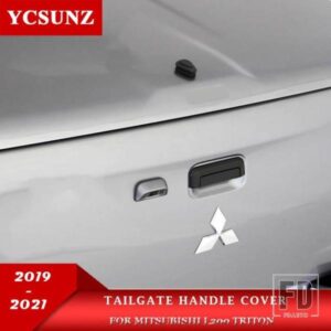 ABS テールゲートハンドルカバー三菱 L200 トリトン 2019-22 ダブルキャビン車部品アクセサリー