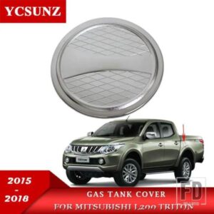 クロームガスキャップカバー三菱 L200 トリトンフォードレンジャーマツダ BT50 トヨタハイラックス 2005-2022 アクセサリー燃料タンクキャップ YCSUNZ