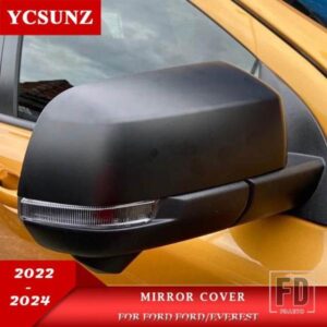ABS ミラーカバーフォードエベレスト 2022 2023 2024 サイドドアミラーカバーフォードレンジャー WILDTRAK 2023 2024 カーアクセサリー