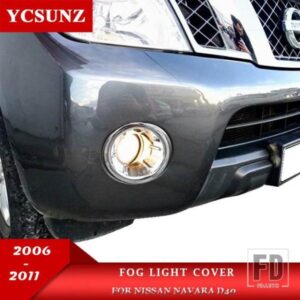 ABS フォグライトカバー日産フロンティアナバラ D40 2006-13 ピックアップトラックカーアクセサリー