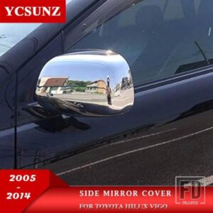 ABS ドアミラーカバートヨタハイラックス VIGO SR5 2005 2006 2007 2018 2009 2010-2014 ピックアップトラックカーアクセサリー
