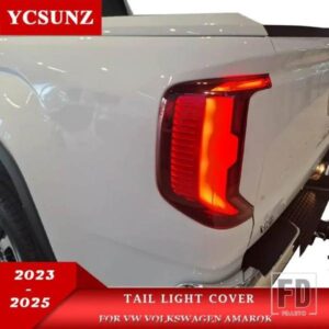 ABS テールライトカバートリム VW フォルクスワーゲン AMAROK 2023 2024 2025 ピックアップトラック車外装アクセサリー YCSUNZ
