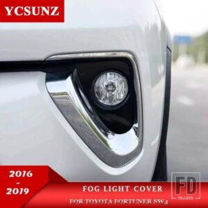 ABS フォグライトカバートヨタフォーチュナー SW4 2016-19 フォグランプフード車外装アクセサリー