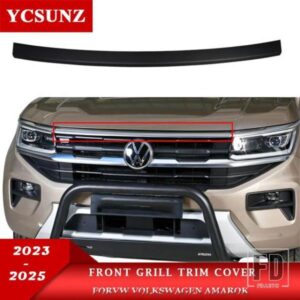 ABS フロントグリルトリム VW フォルクスワーゲン AMAROK 2023 2024 2025 ダブルキャビンカーアクセサリー YCSUNZ