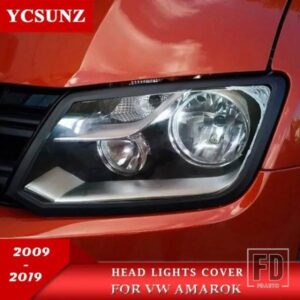 ヘッドライトカバーサラウンドトリム VW AMAROK 2009-19 ABS