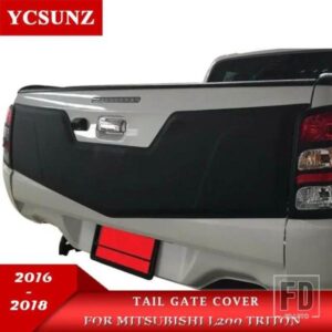 ABS テールゲートナッジカバーアッパー三菱 L200 トリトン 2015-19 ダブルキャビンカーアクセサリー