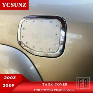 クローム燃料タンクカバートヨタプラドランドクルーザー FJ120 37865 カーアクセサリー YCSUNZ