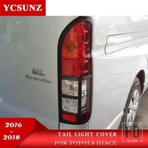 ABS テールライトカバートヨタハイエースコミューター 2016-19 車外装アクセサリー YCSUNZ
