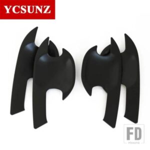 ABS ドアハンドルインサート適合フォードレンジャー WILDTRAK T6 T7 T8 2012-16-2021 ピックアップアクセサリーカースタイリング