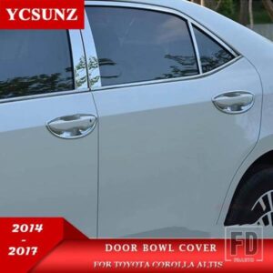 ABS ドアハンドルボウルカバートリムトヨタカローラアルティス 2014-16 車外装部品 YCSUNZ