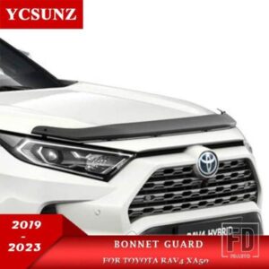 ボンネットプロテクター着色ガードトヨタ RAV4 XA50 2019-23 フロントバグシールドフードディフレクターカーアクセサリー