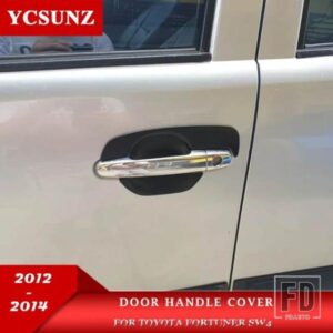 ABS ドアハンドルボウル挿入カバートヨタフォーチュナー SW4 2012 2013 2014 カーアクセサリー YCSUNZ