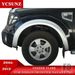 OEM マッドガードフェンダーフレアアーチホイールアクセサリー日産フロンティアナバラ D40 2006-13