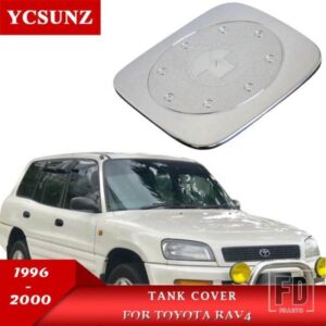 クローム燃料ガスタンクカバーアクセサリートヨタ RAV4 1996-00 RAV4 外装タンクカバーカーアクセサリー