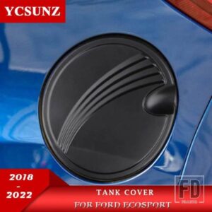 マットブラック燃料タンクカバーアクセサリーフォード ECOSPORT 2018-21 タンクキャップ外装部品 YCSUNZ