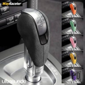 ULTRASUEDE スエードラップギアシフトノブトリムカバーポルシェマカン 95B ボクスターケイマン 981 987 718 911 991 997 パナメーラ 970