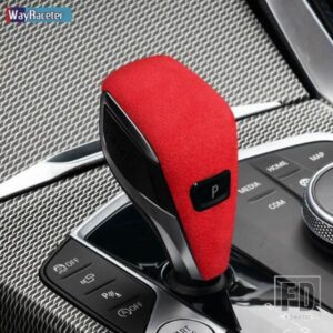 ULTRASUEDE ラップギアシフトノブ ABS トリムカバーステッカー BMW F40 F44 G42 G20 G21 X3 G01 X4 G02 2022 G29 G22 G23 G26 アルカンターラ