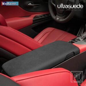 ULTRASUEDE トップスエードラップアームレストボックスパネルトリムステッカーカバーレクサス ES 300H 200 250 2018-ON F スポーツアクセサリー