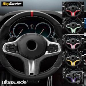 ULTRASUEDE ステアリングホイールカバー BMW X3 G01 F97 X4 G02 F98 X5 M F95 G05 X6 F96 G06 G29 G87 M3 G80 G81 M4 G82 G83 M5 F90