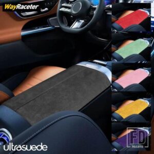 ULTRASUEDE スエードラップ収納アームレストボックスパネルトリムカバーメルセデスベンツ GLC クラス 2023 2024 X254 C254 AMG X253 C253