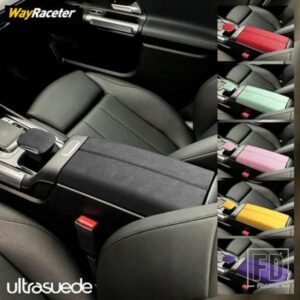 ULTRASUEDE 収納アームレストボックスギアシフトノブカバーメルセデスベンツ X247 GLB クラス 2020-23 GLB35 GLB250