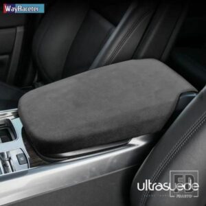ULTRASUEDE ラップアームレストボックスパネルトリムステッカーカバーレンジローバースポーツ L494 改築 2018-オン 2019-21 アクセサリー