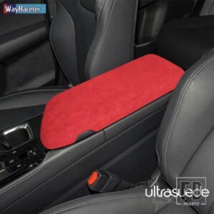 ULTRASUEDE トップスエードラップ左ハンドル用収納アームレストボックスパネルトリムカバーレクサス NX AZ20 2022 2023 2024 アクセサリー