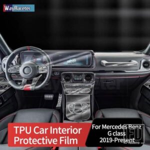 自己修復アンチスクラッチ TPU ビニールインテリアペイントフィルムメルセデスベンツ G クラス W464 W463 G63 2019 + 2020 2022 2023