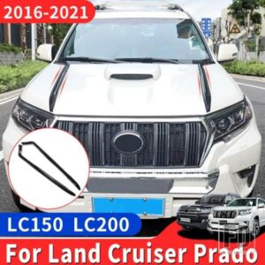 トヨタランドクルーザー 200 プラド 150 アクセサリーエンジン倉庫カバー装飾 LC200 FJ150 オフロードクールスタイル