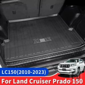 トヨタランドクルーザープラド 150 LC150 FJ150 室内装飾アクセサリー防水キャリアマットテールゲート収納ボックス