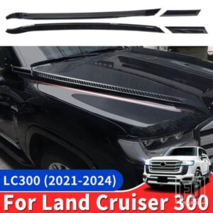 2021-2024 トヨタランドクルーザー 300 LC300 アクセサリーエンジン倉庫カバー装飾オフロードクールスタイル 2023