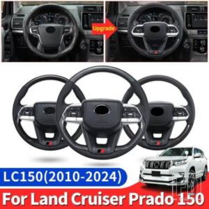 トヨタランドクルーザープラド 150 LC150 2010-2024 アップグレード LC300 ステアリングホイールアセンブリFJ150 インテリアアクセサリー