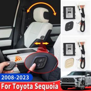 2008-2023 トヨタセコイアインテリアアクセサリー 2017-22 副パイロットシートボタンデバイスアップグレード