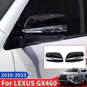 レクサス GX460 2010-2023 2022 バックミラーカバー交換 GX 460 外装アップグレード装飾アクセサリー