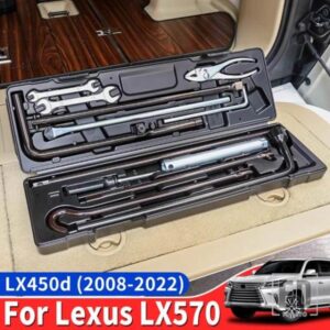 2008-2022 レクサス 570 LX570 LX450D テールゲートトランク緊急ツールボックスインテリアアップグレードアクセサリー 2019-21