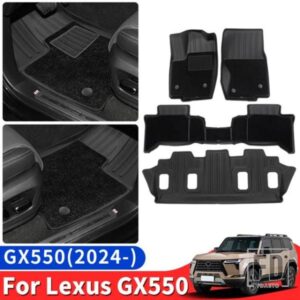 レクサス GX550 GX550H 2024 2025 スペシャルなフロアマットトランクマット GX 550 インテリアアップグレードアクセサリーチューニング